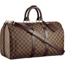 MALA LOUIS VUITTON KEEPALL CANVAS DAMIER