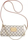 Eva Clutch Damier Azur